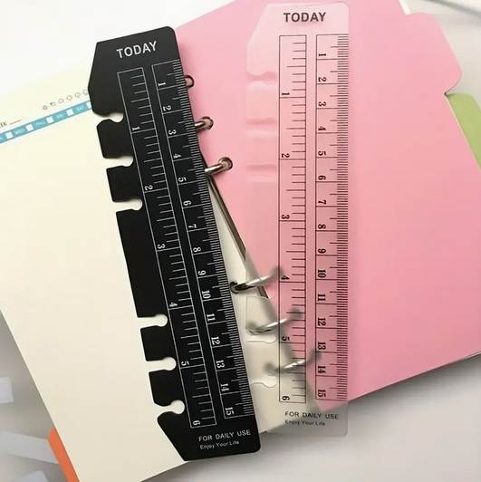 Black 6 Ring Planner Starter Kit