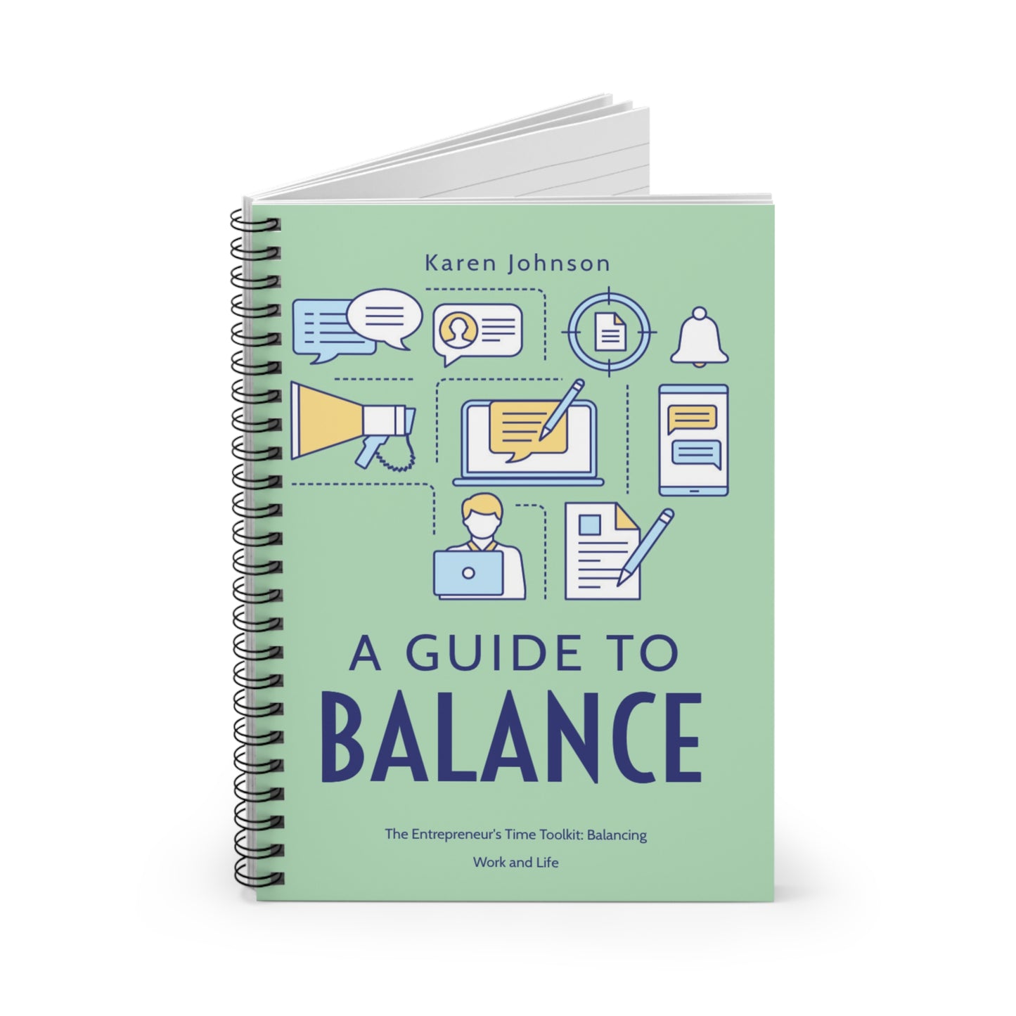 Copy of Spiral Notebook - Ruled Line