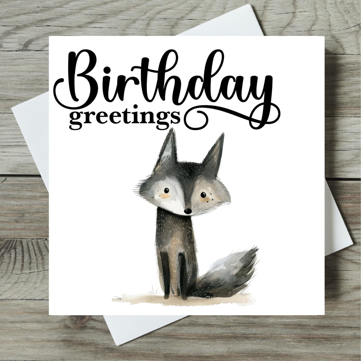 Stunning Handmade Birthday Card - 6x6 Inches with Elegant White Envelope | Perfect for All Ages!