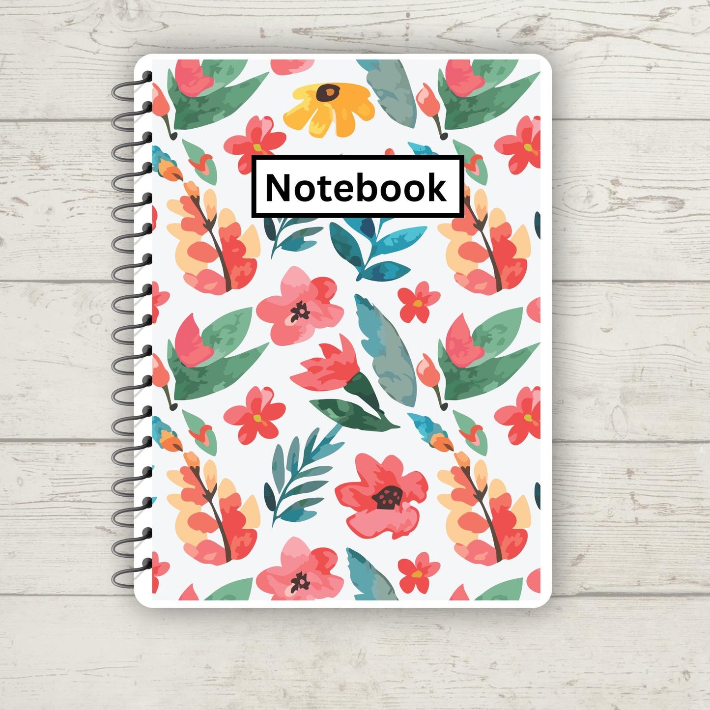 Personalised Spiral Notebook, A4, A5, A6 Plain/Lined paper, Soft cover Wire Bound a4 Spiral Notebook, A5 Spiral Notebook, A6 Spiral notebook