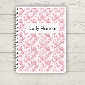 Coil bound Daily Planner – Organize Your Day with Style | Perfect Gift for Busy Professionals, A4